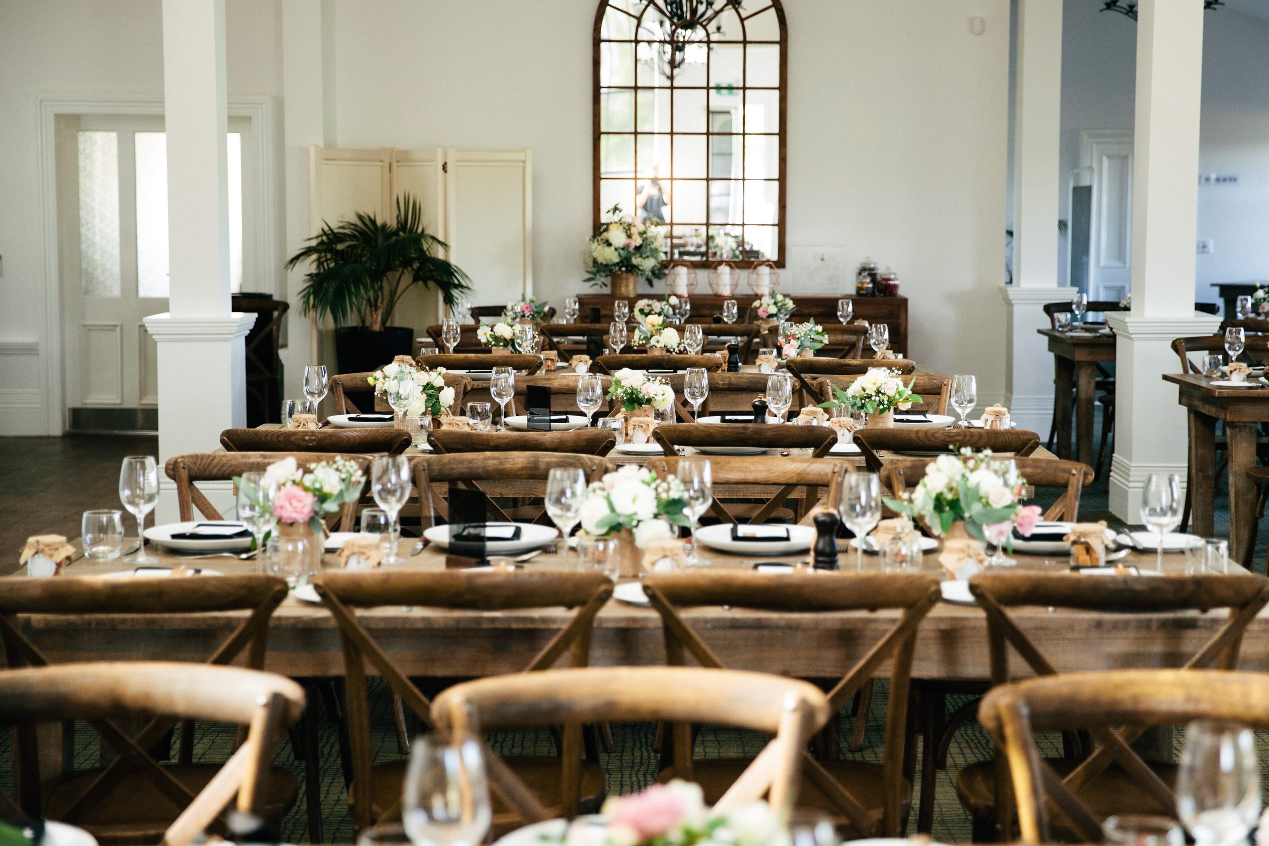 Wedding styling interior 2019 The Grandstand 1